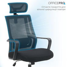 Кресло OFFICEPRO Harmony Black (OC310-B-B-B)
