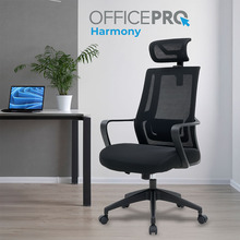 Кресло OFFICEPRO Harmony Black (OC310-B-B-B)