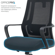 Кресло OFFICEPRO Harmony Black (OC310-B-B-B)