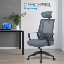 Кресло OFFICEPRO Harmony Black/Gray (OC310-B-G-G)