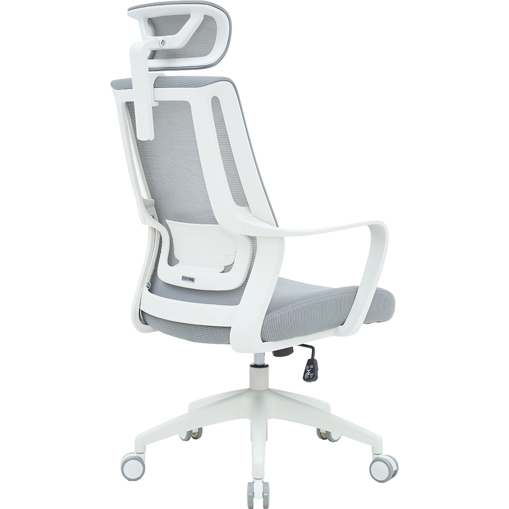 Кресло OFFICEPRO Harmony White/Light Gray (OC310-W-LG-LG) Вторичный цвет белый