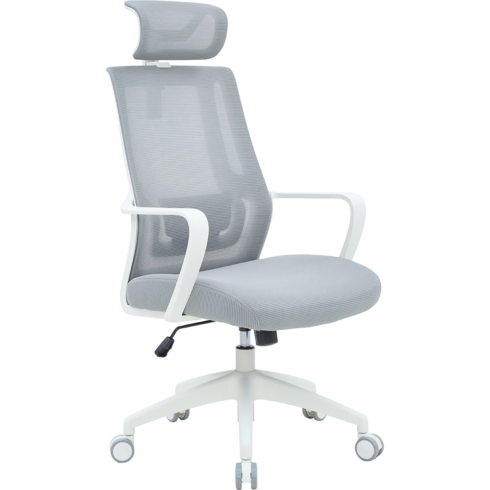 Кресло OFFICEPRO Harmony White/Light Gray (OC310-W-LG-LG) Материал обивки сетка полиэстер
