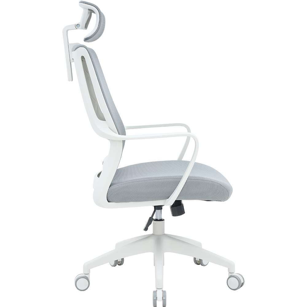 Внешний вид Кресло OFFICEPRO Harmony White/Light Gray (OC310-W-LG-LG)