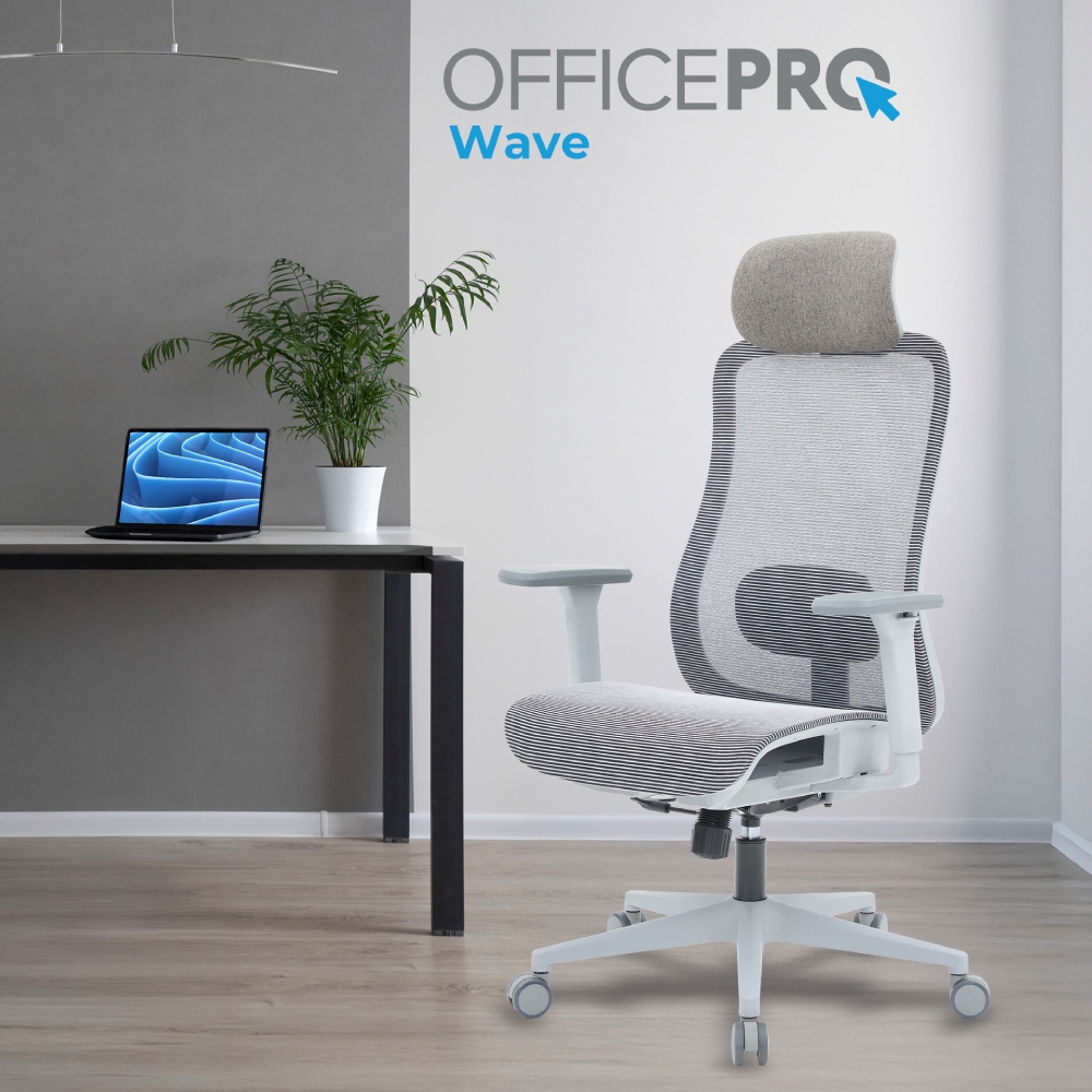 Фото 15 Кресло OFFICEPRO Wave Gray (OC670-G-G-G)