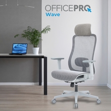 Кресло OFFICEPRO Wave Gray (OC670-G-G-G)