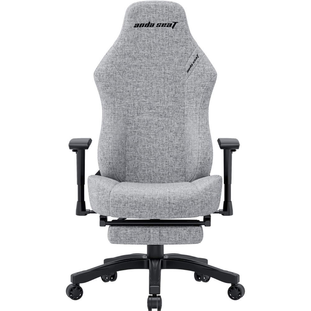 Крісло ANDA SEAT Luna Pro Size L Gray Fabric (AD18T-44-G-F) Вторинний колір чорний