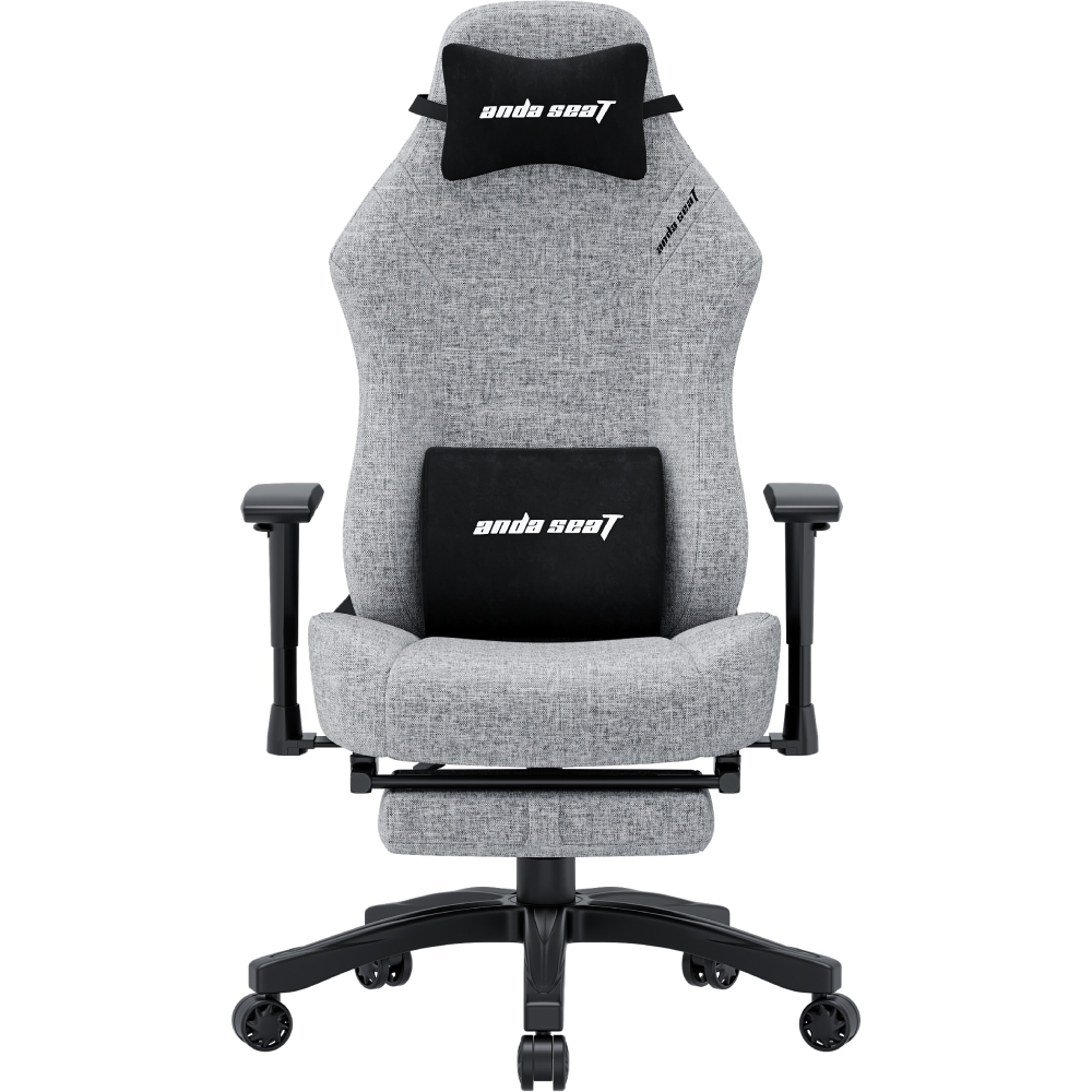 Крісло ANDA SEAT Luna Pro Size L Gray Fabric (AD18T-44-G-F) Крісло ANDA SEAT Luna Pro Size L Gray Fabric (AD18T-44-G-F)