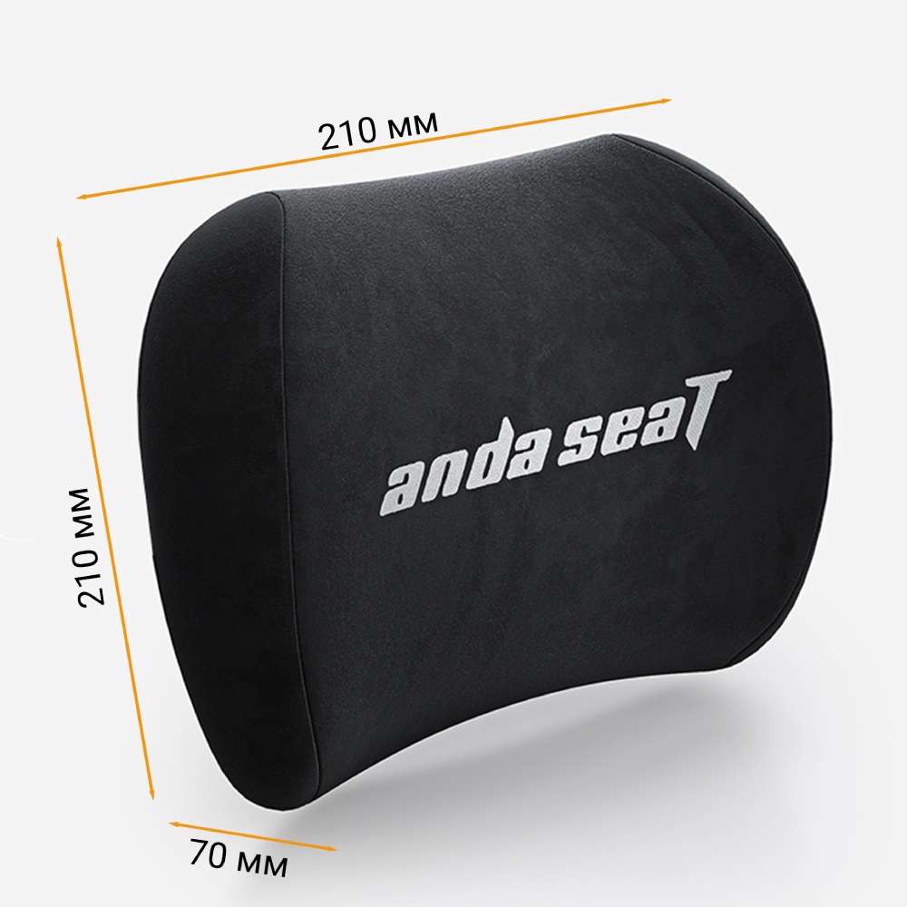 Подушка под голову ANDA SEAT Novis Head Pillow Black (AC-TZ-AD23-B-F-J) Максимальная нагрузка 200