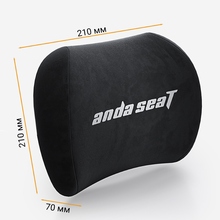 Подушка под голову ANDA SEAT Novis Head Pillow Black (AC-TZ-AD23-B-F-J)
