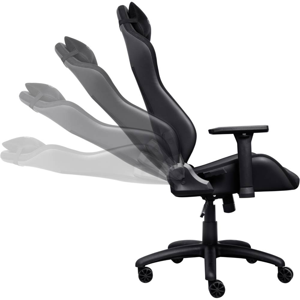 Кресло Trust GXT 714 Ruya Black (24908) Основание кресла крестовина с роликами