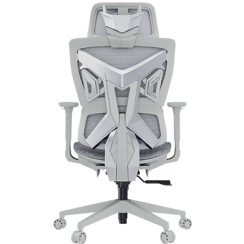 Крісло ANDA SEAT X-Air Mega Size XL Mesh Gray (AD-WY-01-GGF) Вторинний колір чорний