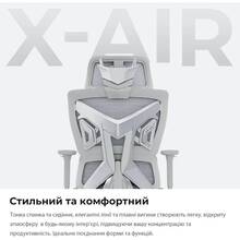Кресло ANDA SEAT X-Air Pro Size XL Mesh Gray (AD-WY-01-GGF-G01)