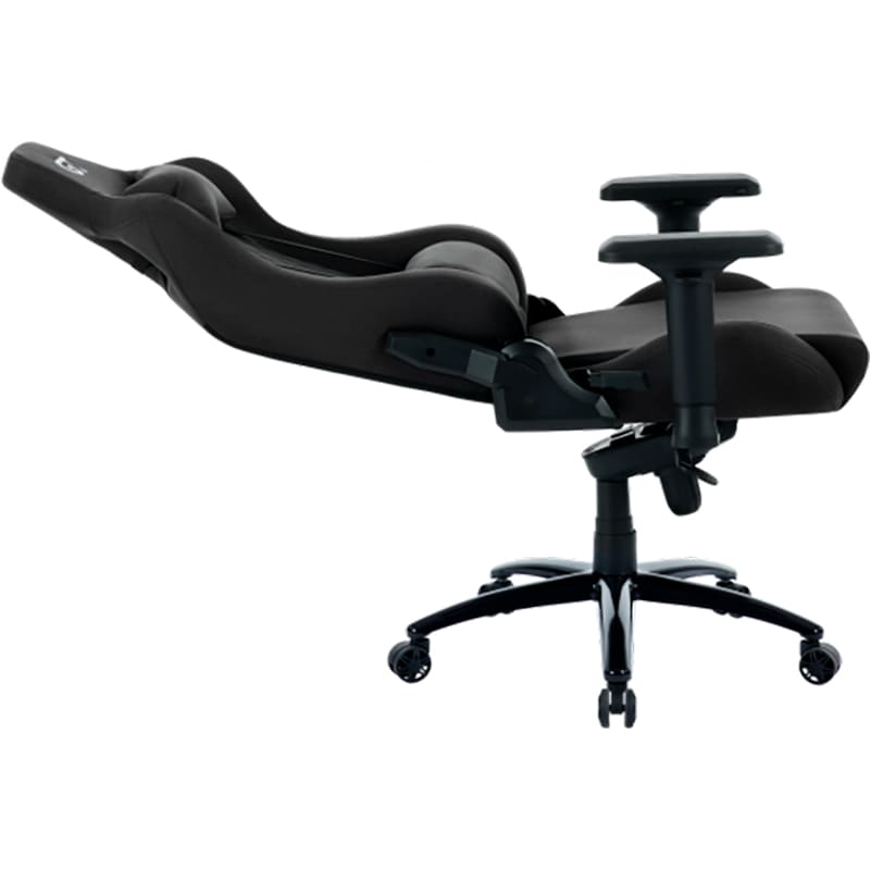 Кресло GT RACER X-0716 Fabric Black Основание кресла крестовина с роликами