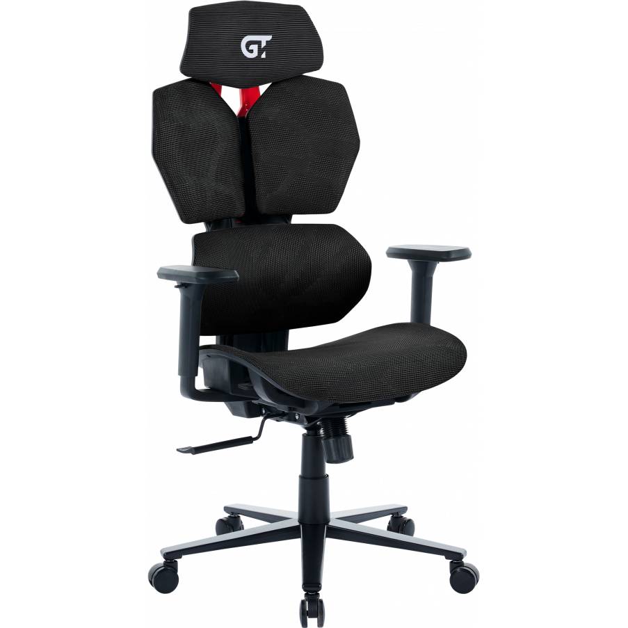 Кресло для геймеров GT RACER X-6008 Black Кресло для геймеров GT RACER X-6008 Black