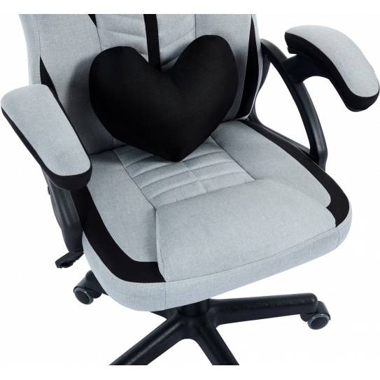 Зовнішній вигляд Крісло для геймерів GT RACER X-1515 Fabric Black/Gray (Kids)
