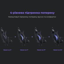 Крісло ANDA SEAT Kaiser 4 L Dark gray Linen Fabric (AD12YDDC-L-20-GB-CF)