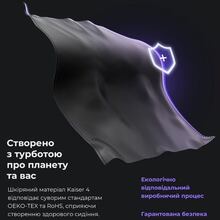 Крісло ANDA SEAT Kaiser 4 L Dark gray Linen Fabric (AD12YDDC-L-20-GB-CF)