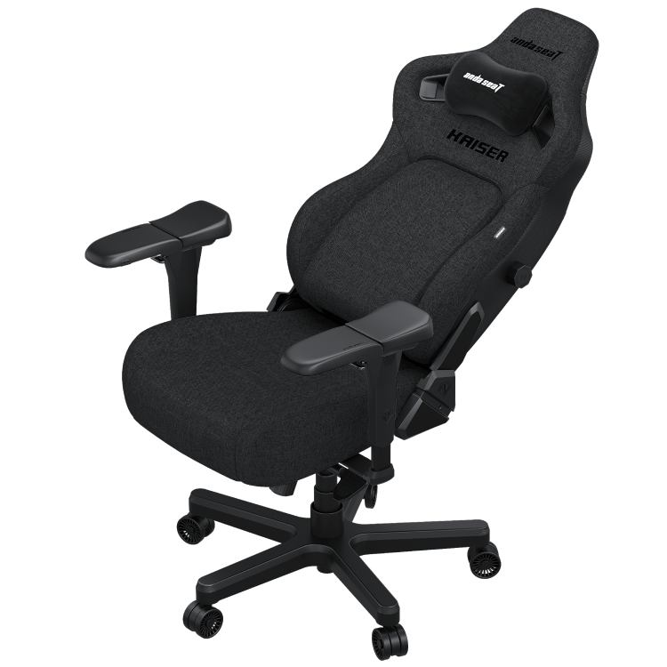 Крісло ANDA SEAT Kaiser 4 L Dark gray Linen Fabric (AD12YDDC-L-20-GB-CF) Матеріал корпусу метал
