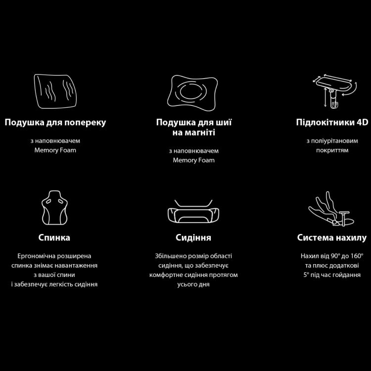 Обзор Кресло ANDA SEAT Phantom 3 Pro L Linen Dark Grey (AD18YC-06-GB-F)