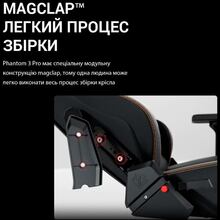 Кресло ANDA SEAT Phantom 3 Pro L Linen Dark Grey (AD18YC-06-GB-F)
