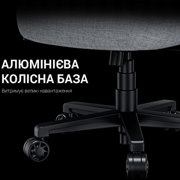Фото 20 Кресло ANDA SEAT Phantom 3 Pro L Linen Dark Grey (AD18YC-06-GB-F)