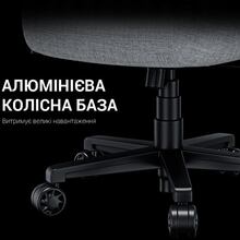 Кресло ANDA SEAT Phantom 3 Pro L Linen Dark Grey (AD18YC-06-GB-F)