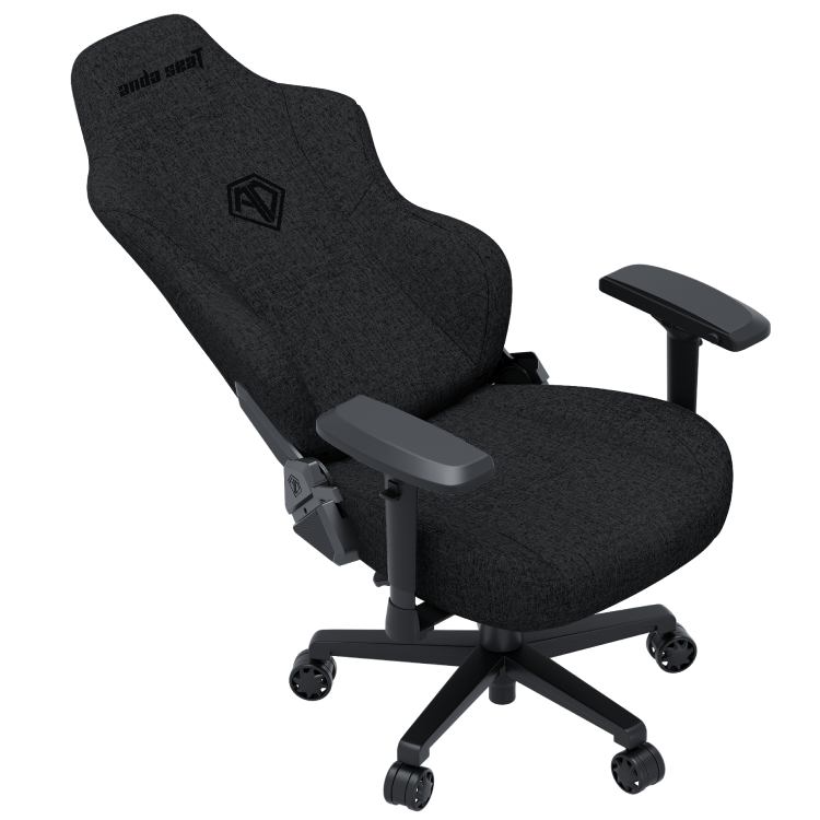 Кресло ANDA SEAT Phantom 3 Pro L Linen Dark Grey (AD18YC-06-GB-F) Основание кресла крестовина с роликами