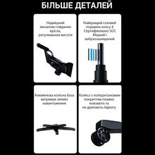 Кресло ANDA SEAT Phantom 3 Pro L Linen Dark Grey (AD18YC-06-GB-F)