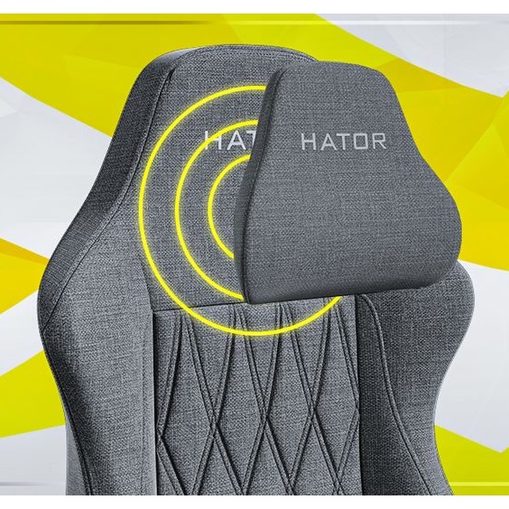 Изображение Кресло HATOR Darkside 3M Fabric Grey (HTC3016M)