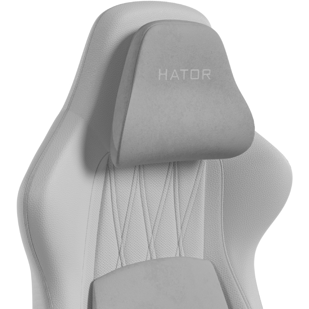 Зовнішній вигляд Крісло HATOR Darkside 3M PU White (HTC3001M)