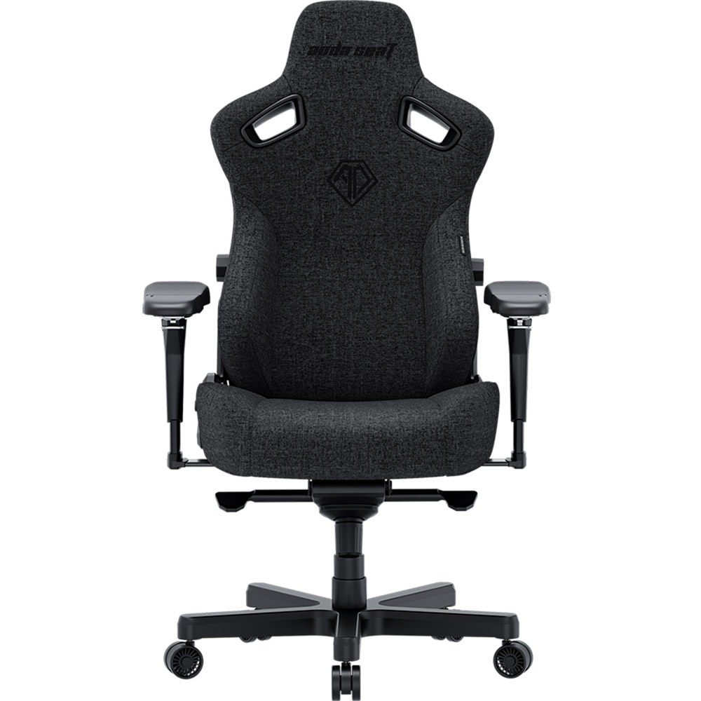 В Фокстрот Кресло ANDA SEAT Kaiser 3 Pro Size XL Dark Gray Fabric (AD12YDC-XL-01-GB-PV/F-G01)