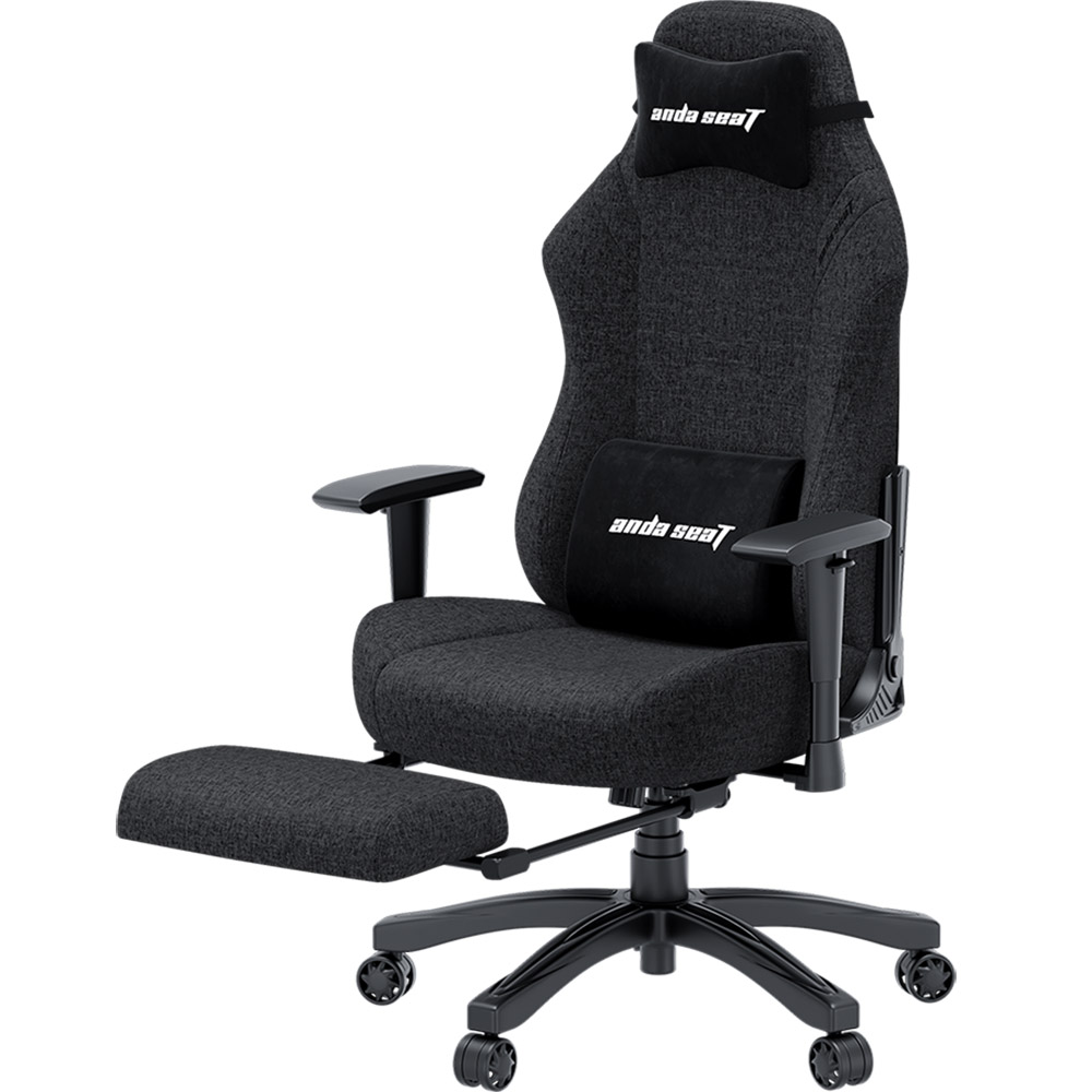 Кресло ANDA SEAT Luna Pro Size L Dark Gray Fabric (AD18T-44-GB-F) Тип для геймера