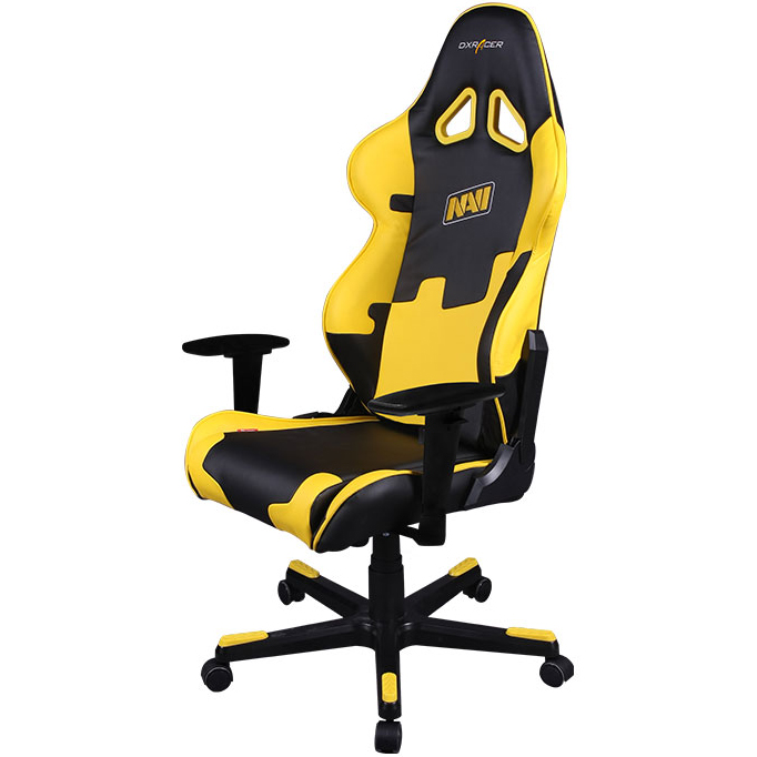 Крісло DXRACER RACING OH/RE21/NY/NAVI (59698) Матеріал оббивки шкірозамінник