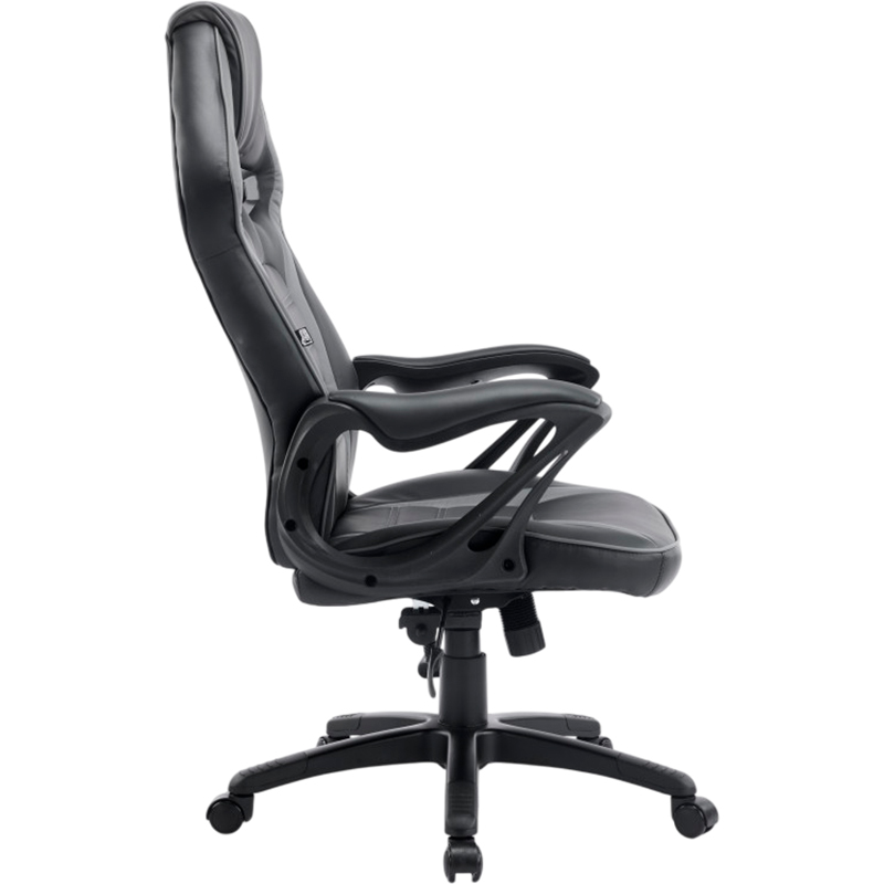 Крісло SPECIAL4YOU Game Black/Grey (E7429) Матеріал оббивки шкірозамінник