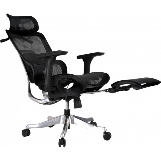 Крісло GT RACER B-533 Black Тип для персоналу