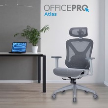 Крісло OFFICEPRO Atlas Gray/Dark Gray (OC630-G-DG-DG)