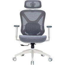 Крісло OFFICEPRO Atlas White/Dark Gray (OC630-W-DG-DG)