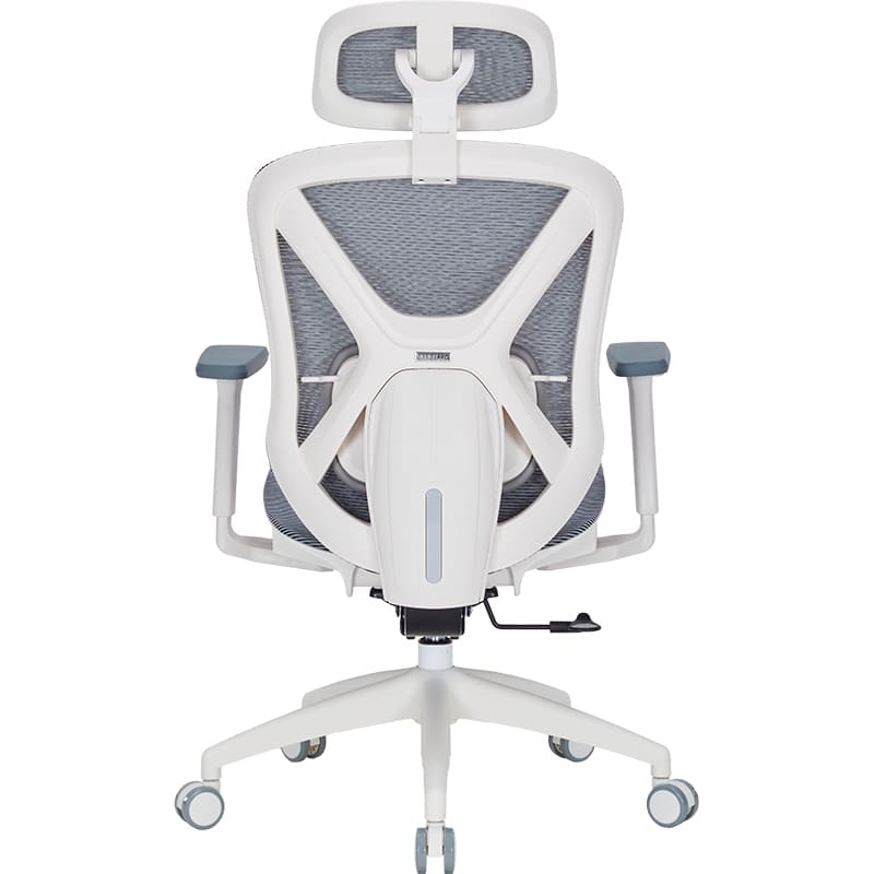 Крісло OFFICEPRO Atlas White/Dark Gray (OC630-W-DG-DG) Матеріал оббивки сітка поліестер
