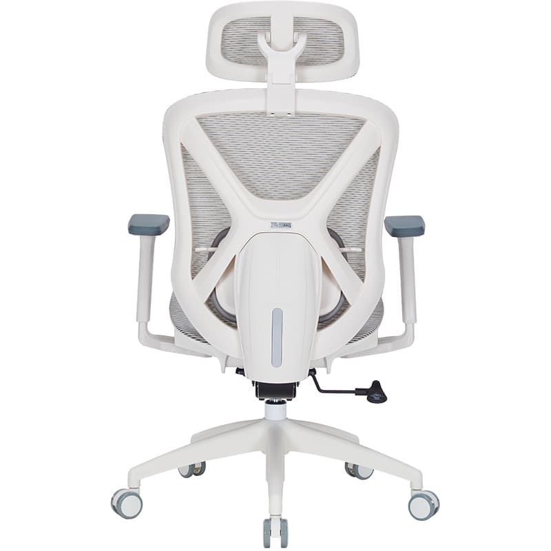 Крісло OFFICEPRO Atlas White/Light Gray (OC630-W-LG-LG) Матеріал оббивки сітка поліестер