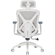 Крісло OFFICEPRO Atlas White/Light Gray (OC630-W-LG-LG)