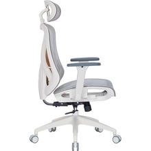 Крісло OFFICEPRO Atlas White/Light Gray (OC630-W-LG-LG)