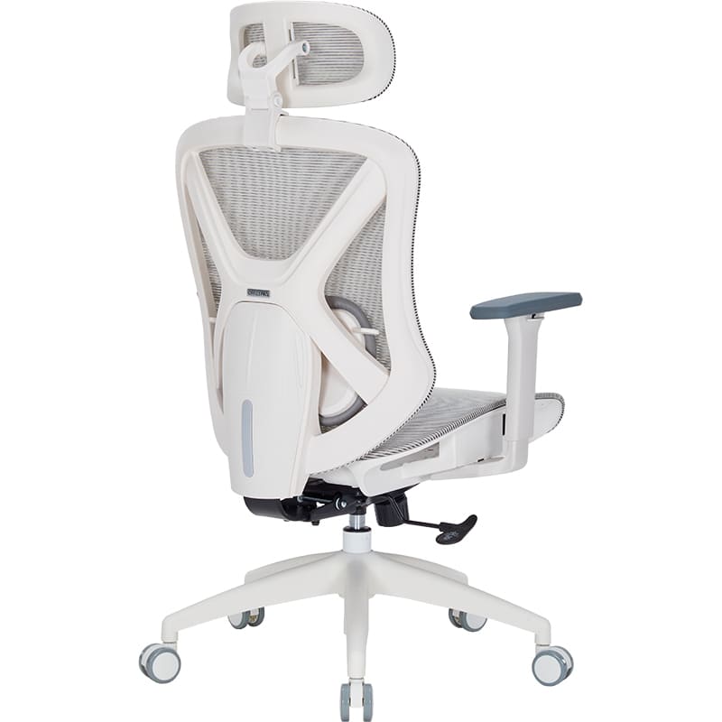 Крісло OFFICEPRO Atlas White/Light Gray (OC630-W-LG-LG) Матеріал корпусу нейлон