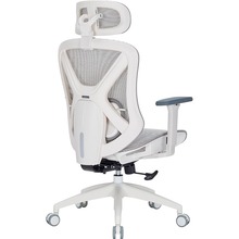 Крісло OFFICEPRO Atlas White/Light Gray (OC630-W-LG-LG)