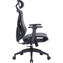 Крісло OFFICEPRO Atlas Black/Dark Gray (OC630-B-DG-DG)