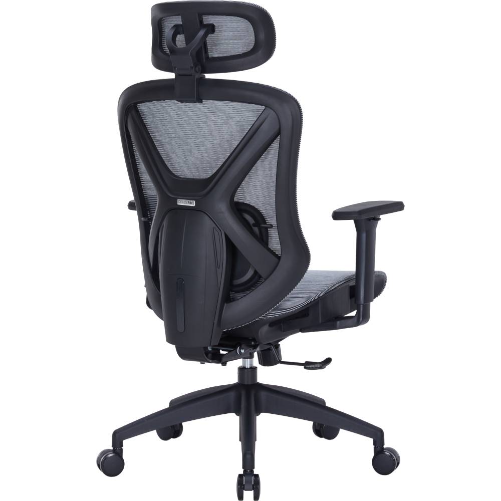Крісло OFFICEPRO Atlas Black/Dark Gray (OC630-B-DG-DG) Вторинний колір чорний