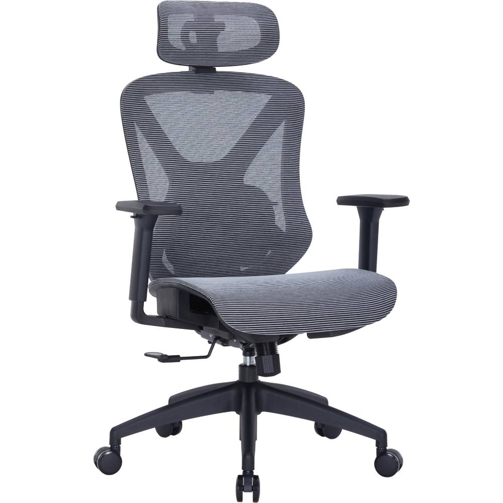 Крісло OFFICEPRO Atlas Black/Dark Gray (OC630-B-DG-DG)
