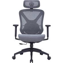 Крісло OFFICEPRO Atlas Black/Dark Gray (OC630-B-DG-DG)