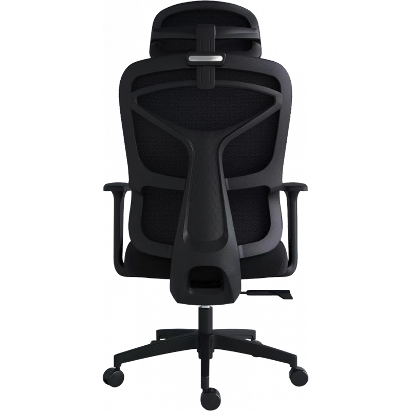 Крісло GT RACER B-333 Black Основа крісла хрестовина з роликами