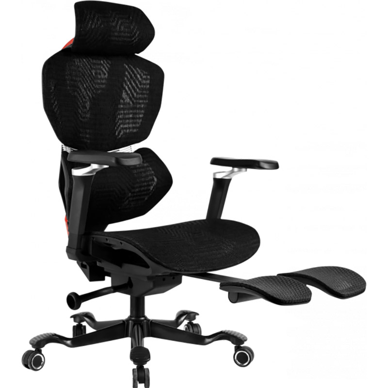 Кресло GT RACER X-7001 Black/Red Дополнительно Максимальній рост: до 190 см