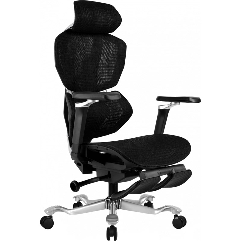 Кресло GT RACER X-7001 Black/Gray Тип для геймера